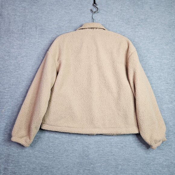 Nike Sportswear Women's Collared High-Pile Fleece Jacket Size S NEW - Picture 2 of 7